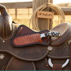 Buckhorn Trail Tracker Knife 10" Premium Hammered Damascus Stag Antler