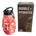 Humble + Hydrated 20oz Pink Camo Water Bottle