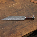Viking Bearded Axe and Seax Knife Set | Bushcraft Wood Cutting
