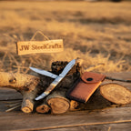 Two-Blade Trapper Knife with Synthetic Stag Horn Handle