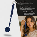 Paracord Monkey Fist Keychain