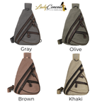 Concealed Carry Jordan Canvas Sling by DS Conceal