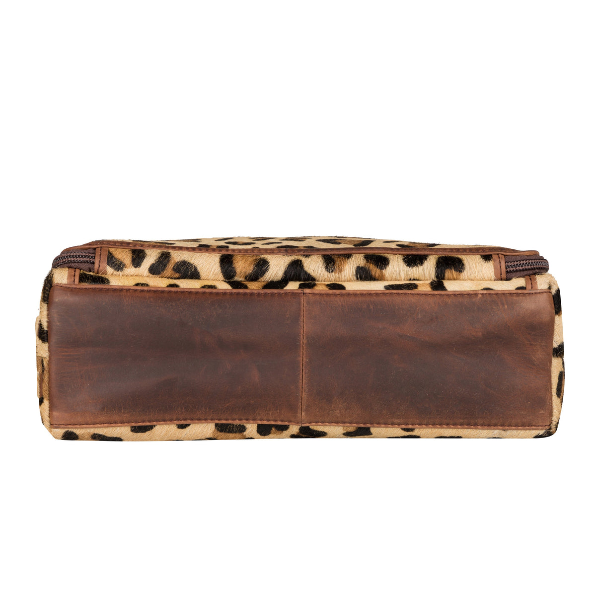 Concealed Carry Josie Indian Leopard Leather Crossbody by Lady Conceal