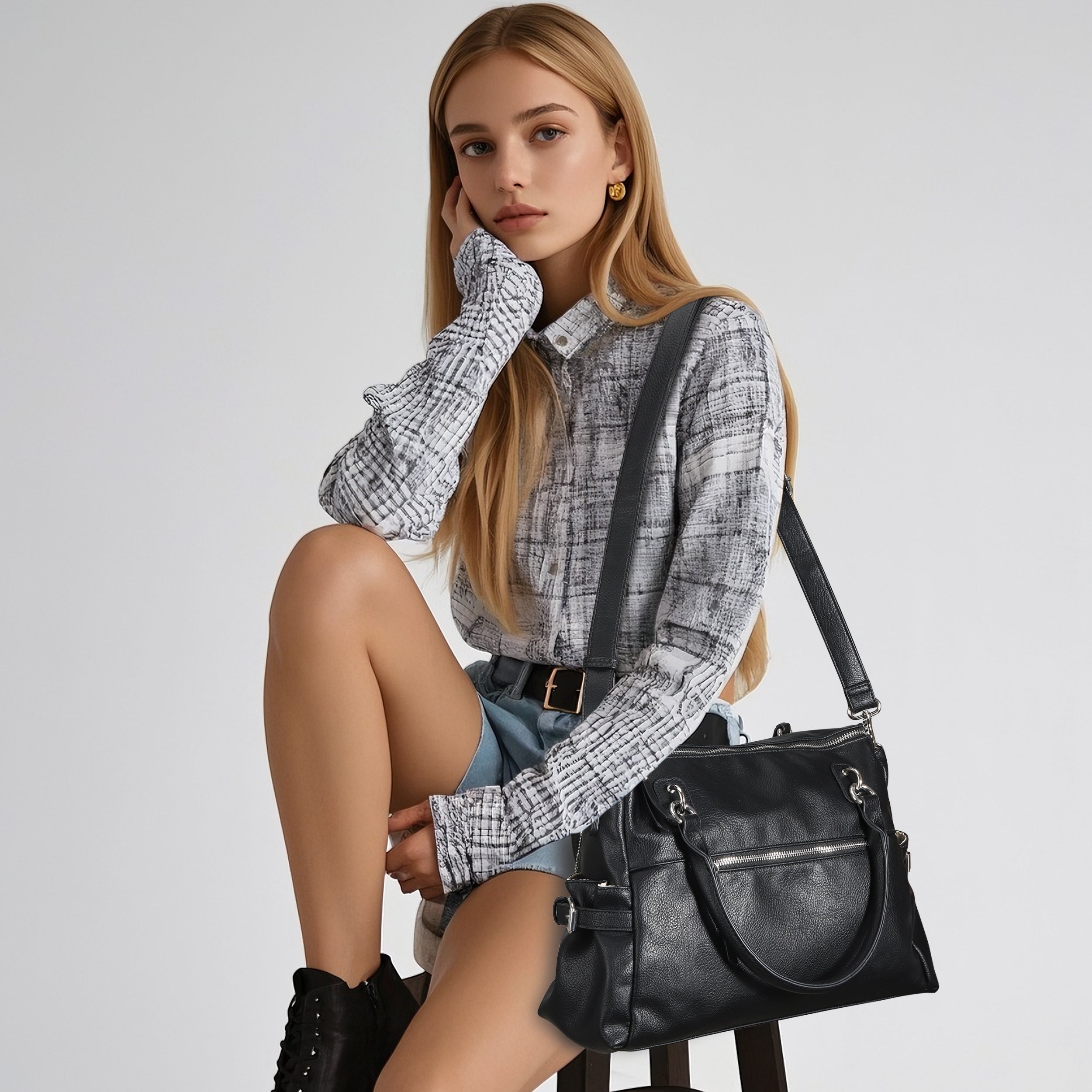Concealed Carry Jessica Satchel by Lady Conceal