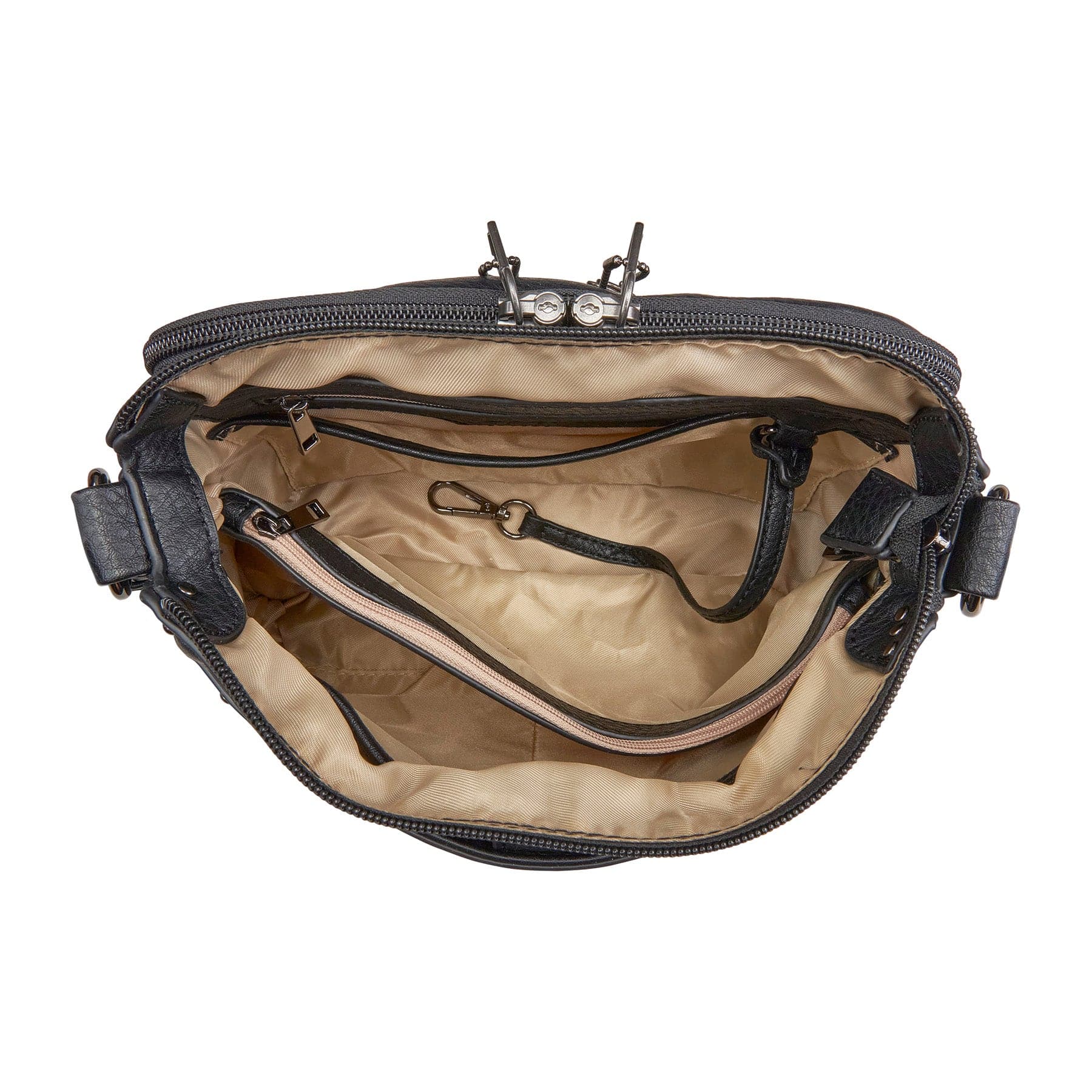 Concealed Carry Kinsley Crossbody with RFID Slim Wallet by Lady Conceal
