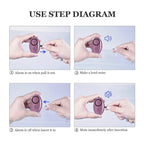 Personal Self-Defense Security Alarm Keychain Set by Lady Conceal