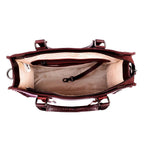 Concealed Carry Emma Leather Satchel by Lady Conceal