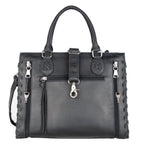 Concealed Carry Emma Leather Satchel by Lady Conceal