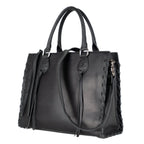 Concealed Carry Emma Leather Satchel by Lady Conceal