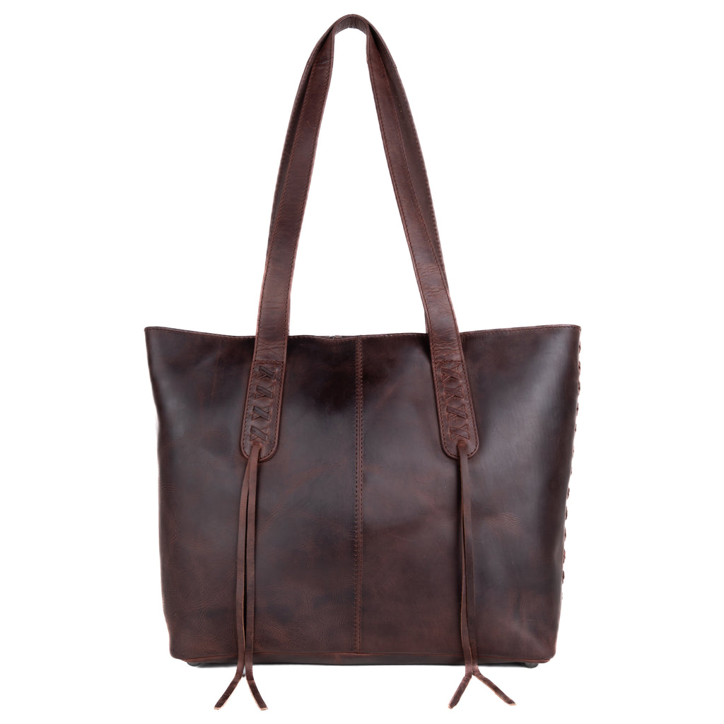 Concealed Carry Norah Leather Tote by Lady Conceal