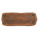Concealed Carry Reagan Medium Leather Tote by Lady Conceal