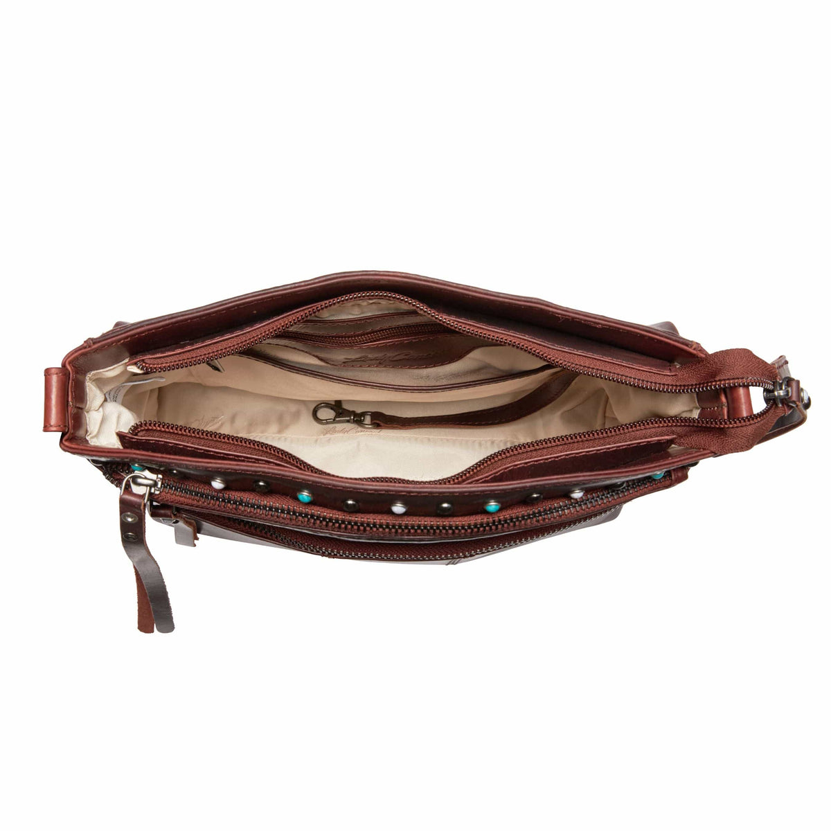 Concealed Carry Brynn Leather Crossbody by Lady Conceal