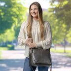 Concealed Carry Purse Blake Leather Crossbody by Lady Conceal