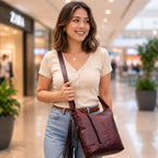 Concealed Carry Purse Blake Leather Crossbody by Lady Conceal