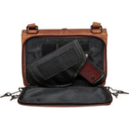 Concealed Carry Jolene Leather Crossbody Organizer by Lady Conceal