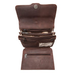 Concealed Carry Jolene Leather Crossbody Organizer by Lady Conceal
