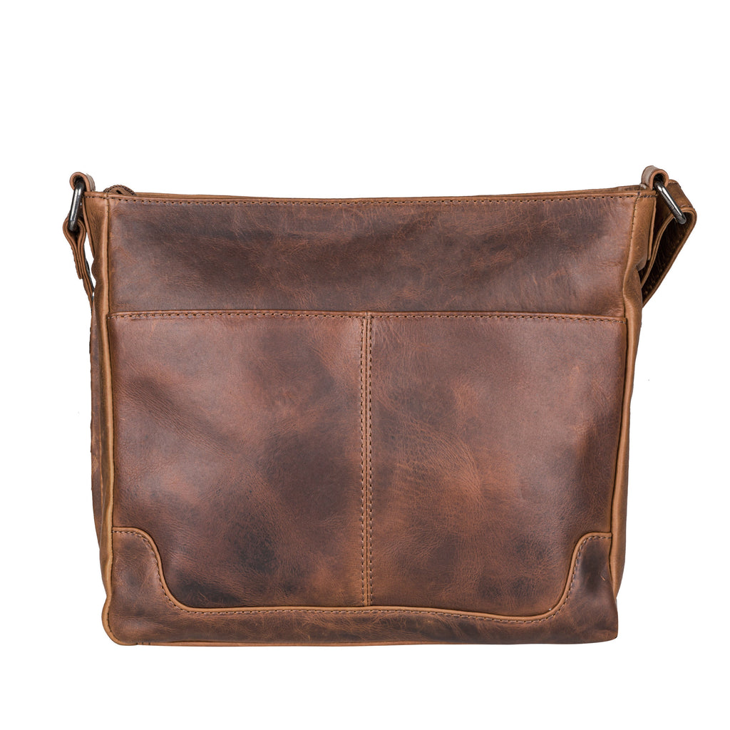 Concealed Carry Lydia Leather Crossbody by Lady Conceal