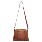 Concealed Carry Whitely Leather Satchel by Lady Conceal