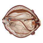 Concealed Carry Whitely Leather Satchel by Lady Conceal