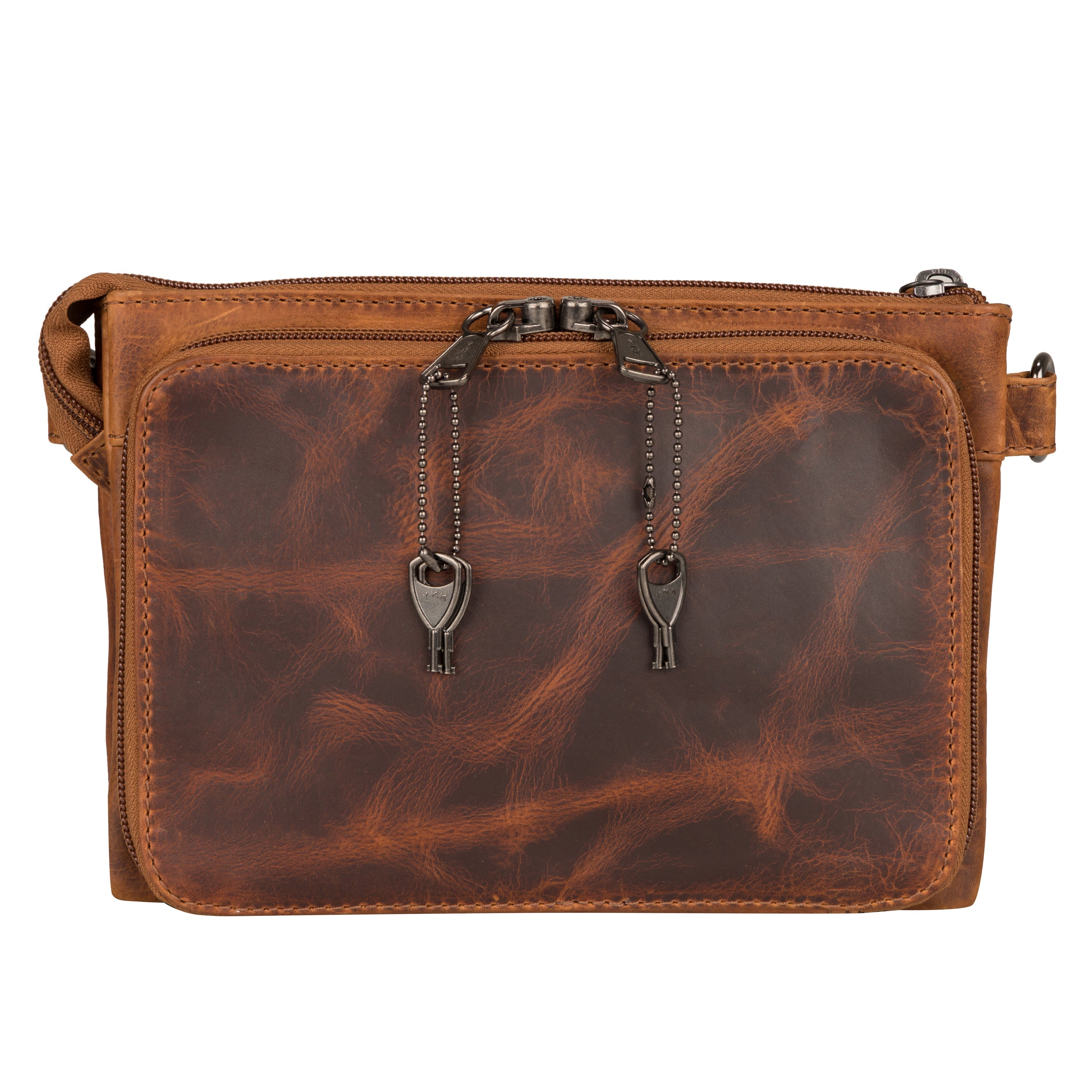 Concealed Carry Natasha Leather Crossbody by Lady Conceal