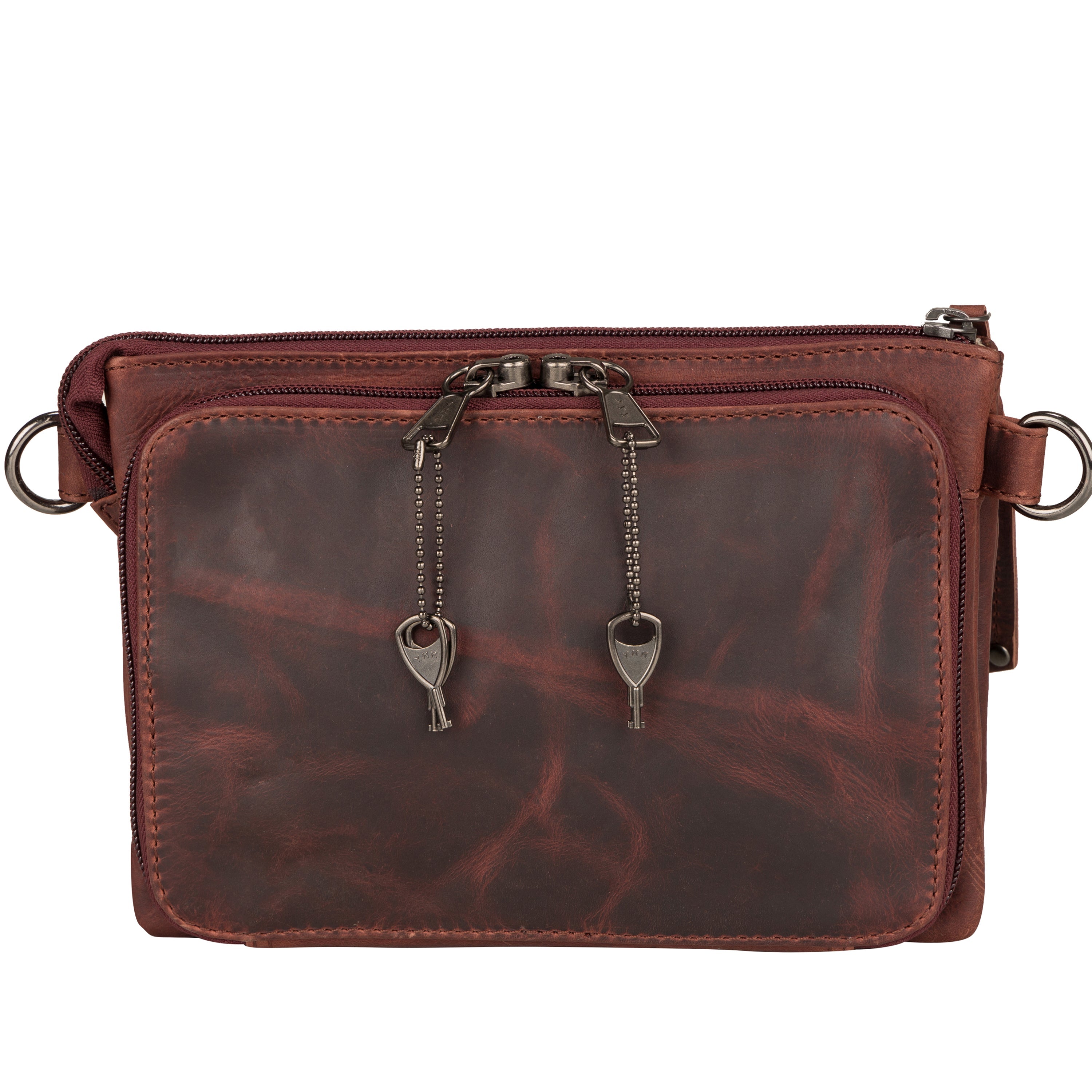 Concealed Carry Natasha Leather Crossbody by Lady Conceal