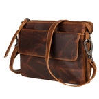 Concealed Carry Natasha Leather Crossbody by Lady Conceal