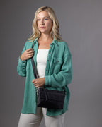 Concealed Carry Natasha Leather Crossbody by Lady Conceal