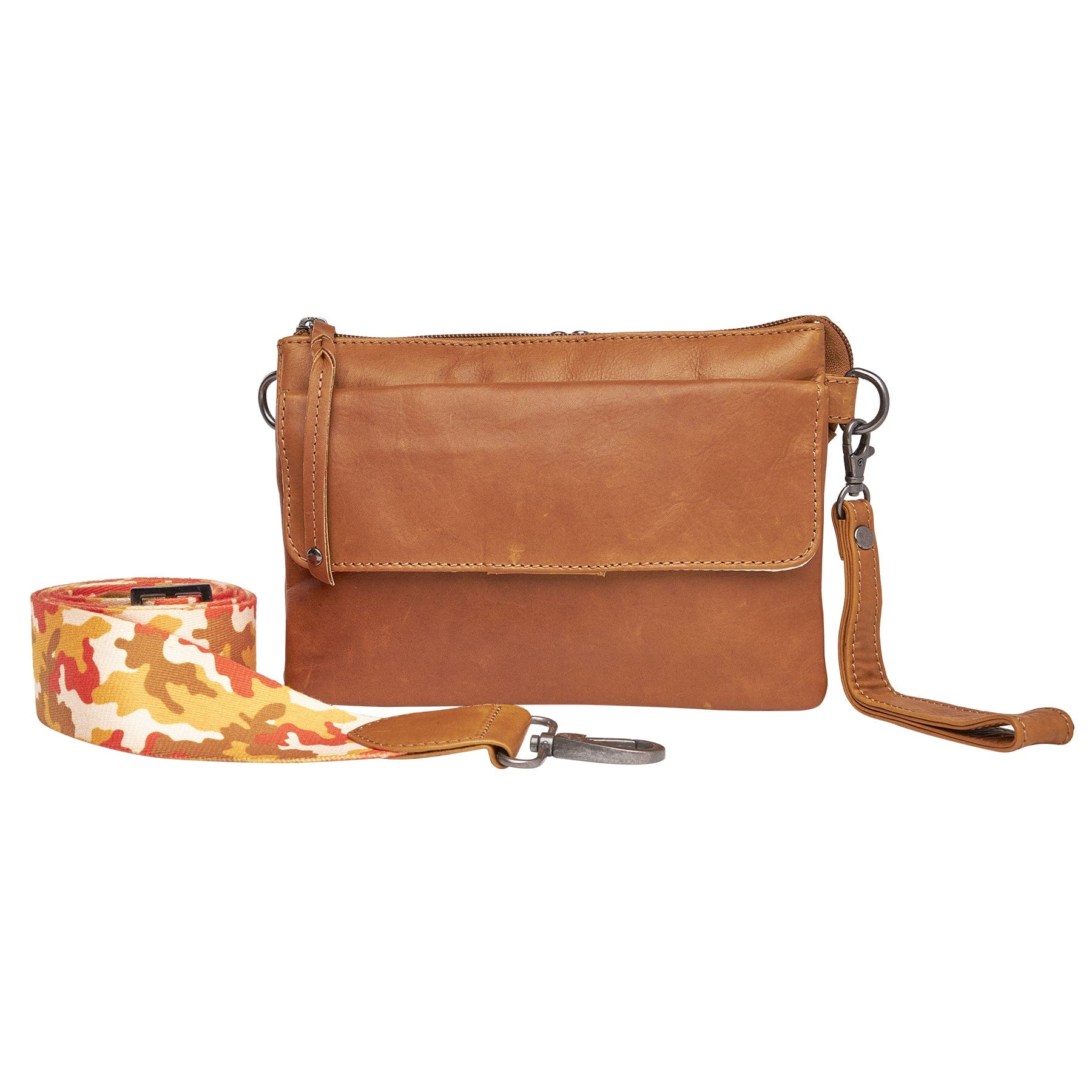 Concealed Carry Natasha Leather Crossbody by Lady Conceal