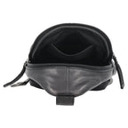 Concealed Carry Unisex Taylor Sling Leather Backpack by Lady Conceal