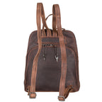 Concealed Carry Jayden Leather Backpack by Lady Conceal