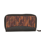 Angie RFID Woven Leather Wallet  by Lady Conceal