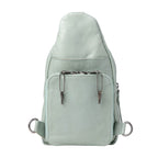 Concealed Carry Haven Sling Leather Backpack by Lady Conceal