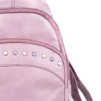 Concealed Carry Haven Sling Leather Backpack by Lady Conceal