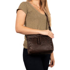 Concealed Carry Zoe Leather Crossbody by Lady Conceal
