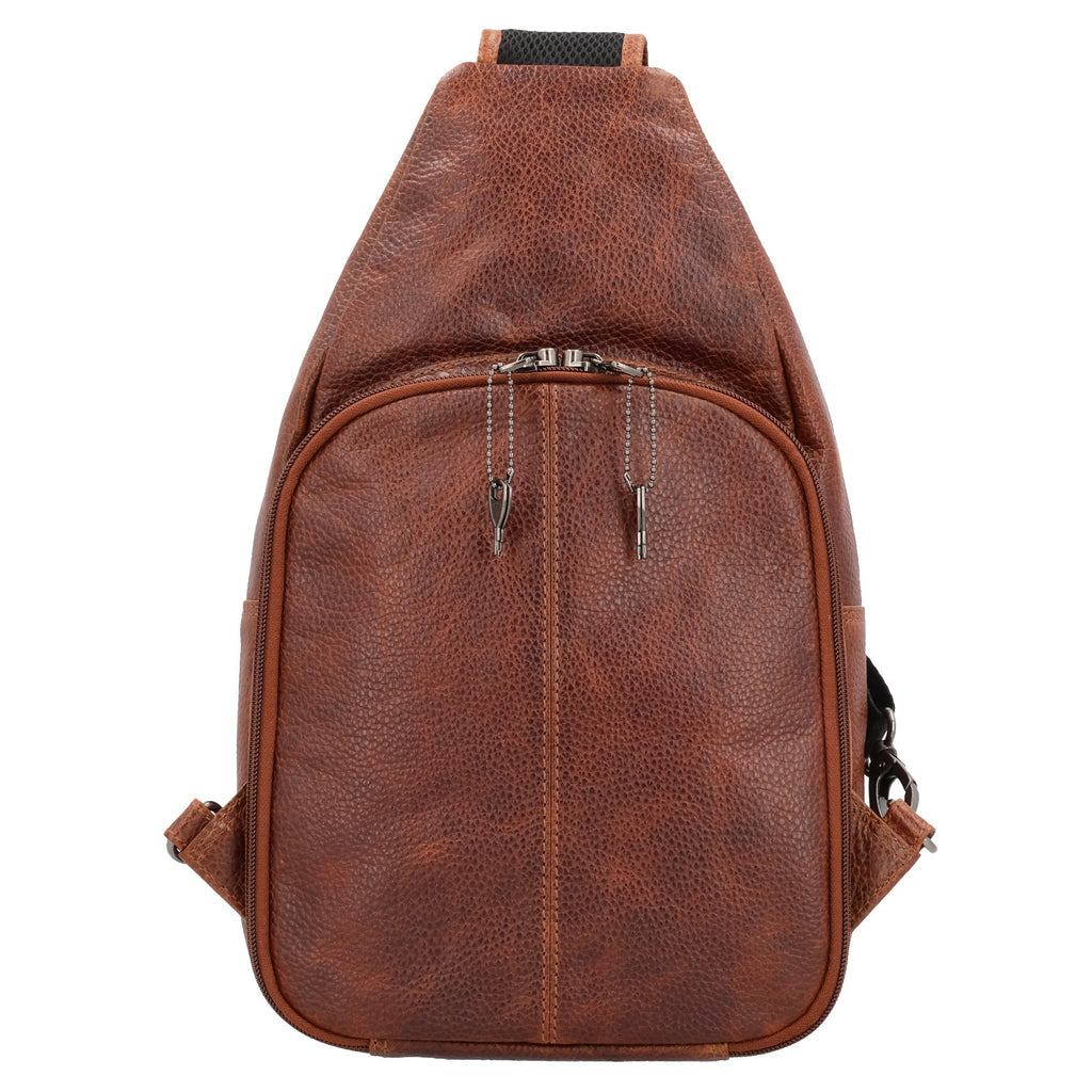 Concealed Carry Unisex Grayson Buffalo Leather Sling by Lady Conceal