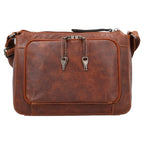 Concealed Carry Leah Buffalo Leather Crossbody w/Wallet by Lady Conceal