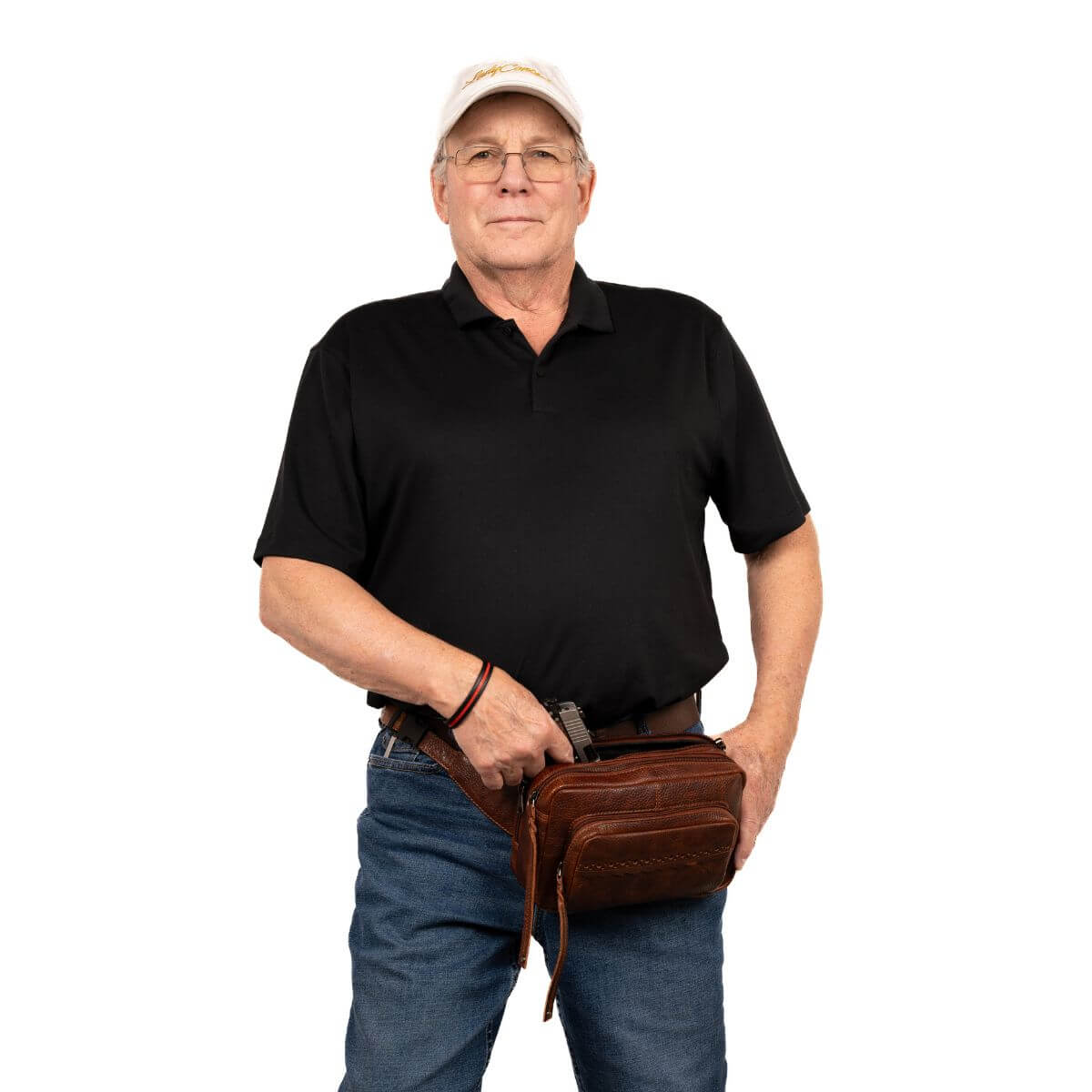 Concealed Carry Laney Buffalo Belt Bag by Lady Conceal