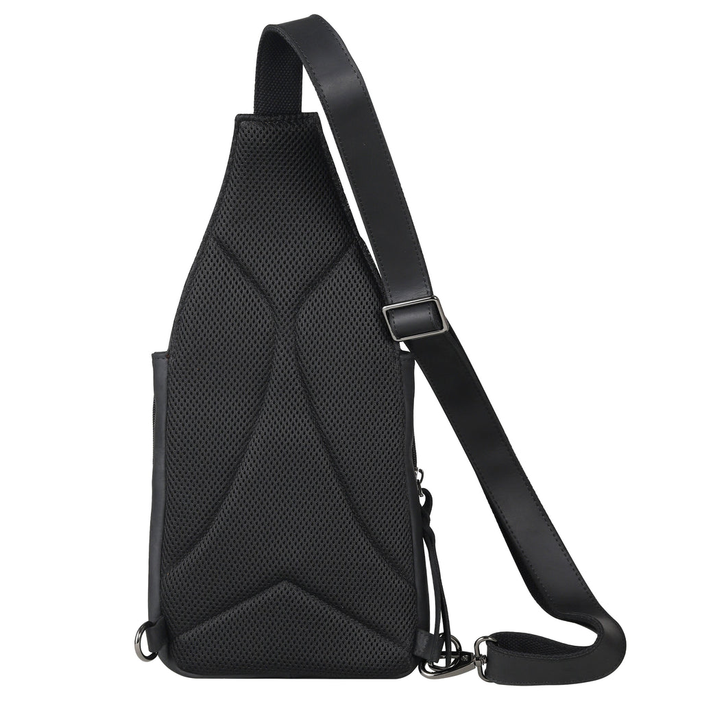Concealed Carry Unisex Dakota Leather Sling by Lady Conceal - Large and Regular Size