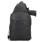 Concealed Carry Unisex Dakota Leather Sling by Lady Conceal - Large and Regular Size