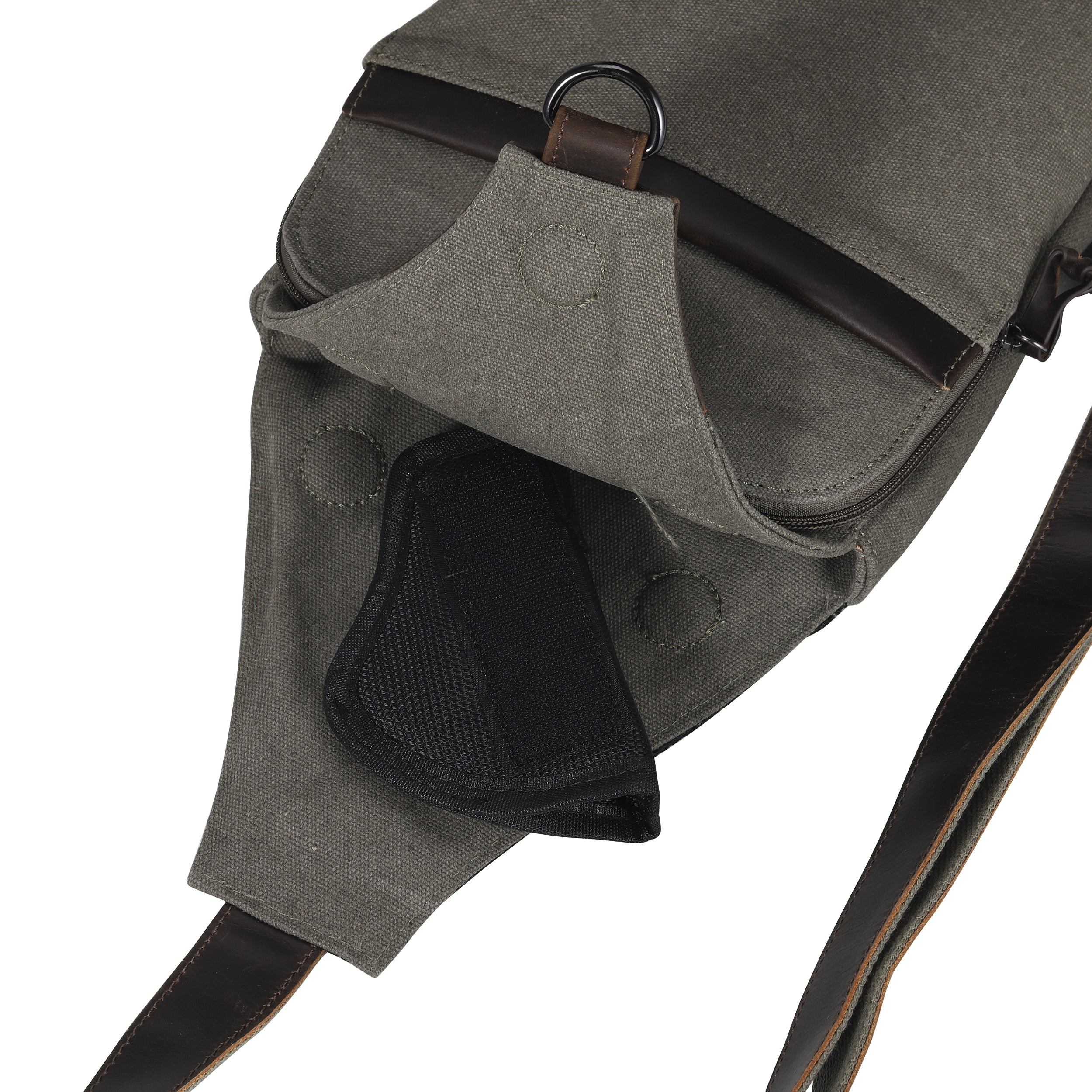 Concealed Carry Dakota Large Canvas Sling