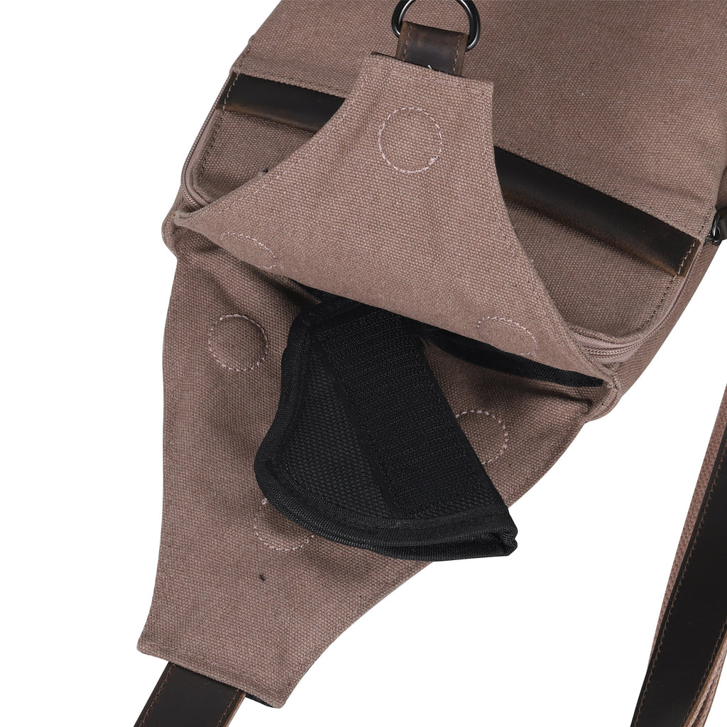 Concealed Carry Dakota Large Canvas Sling