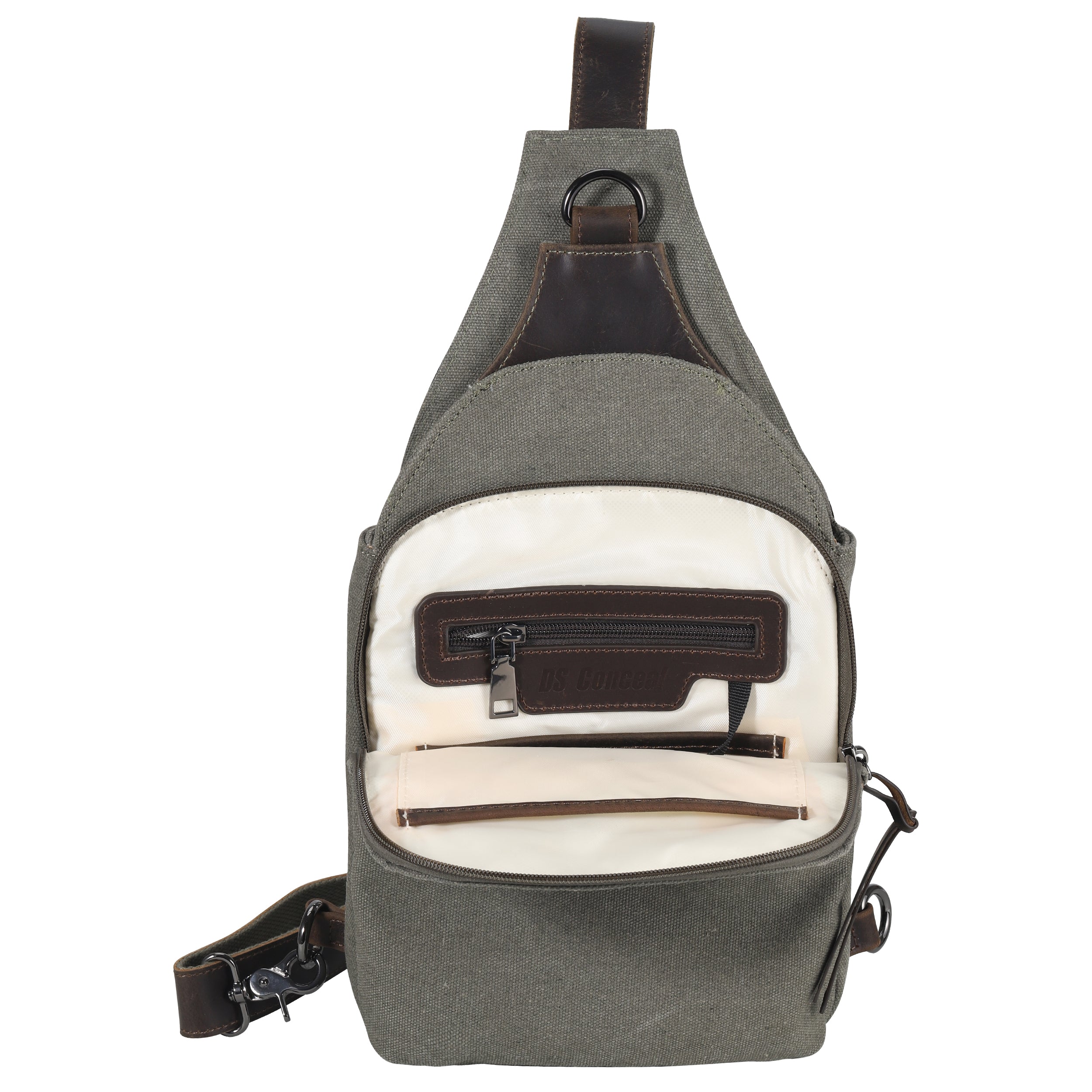 Concealed Carry Dakota Large Canvas Sling