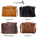 Concealed Carry Brynn Leather Crossbody by Lady Conceal