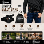 Unisex Simple Belly Band by DS Conceal