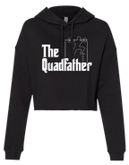 The Quadfather - Crop Hoodie