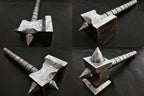 custom hand made Damascus steel hammer DK-0081