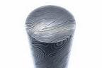 Damascus Steel Round Bar 5.5 Inch Length 32 mm Thick Rod for Ring Making