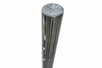 5 Inch Damascus Steel Round Bar Rod for Ring Making Material