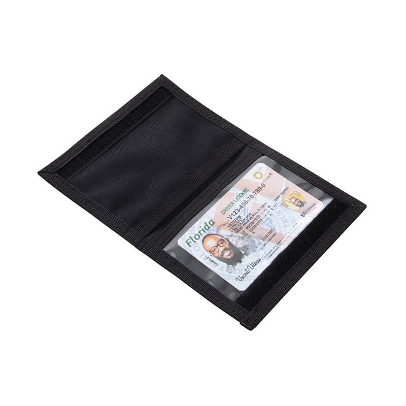 Double Sided Black ID Holder