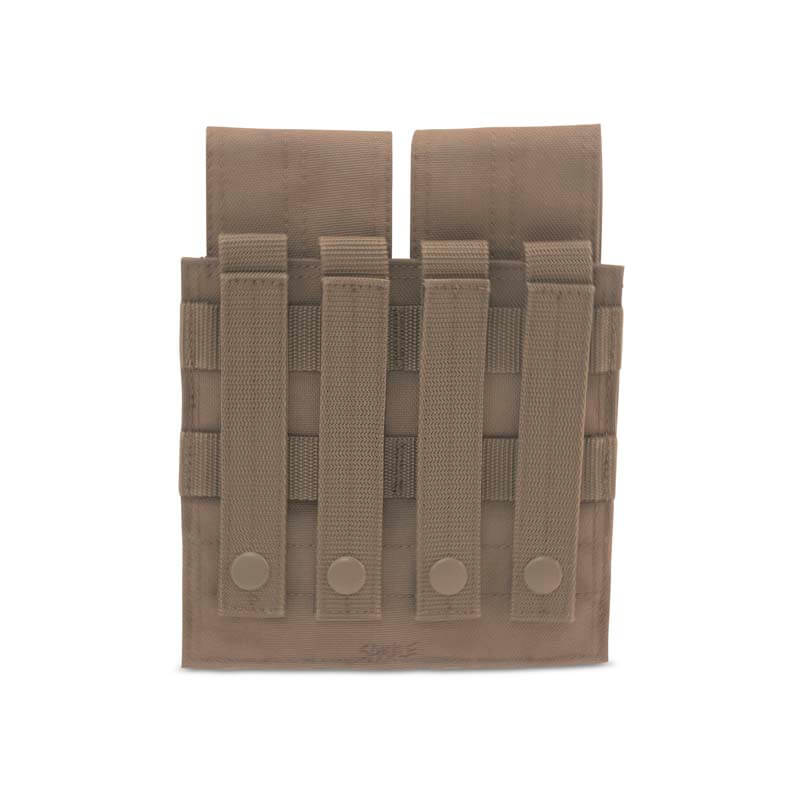 Double Stacked M4/M16 Coyote Brown Mag Pouches